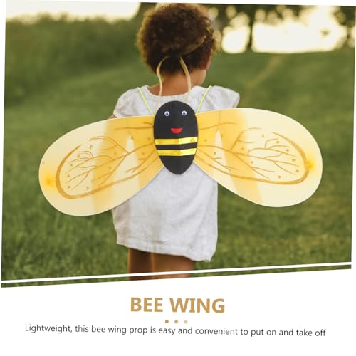 Hohopeti Bienenkostüm Flügel für Cosplay und Fasching Niedliche Kleine Bienenflügel als Bühnenrequisite Leichtes Dekoratives Accessoire für Mädchen Kostüm Party und Tanzaufführung Hohopeti Bienenkostüm Flügel für Cosplay und Fasching Niedliche Kleine Bienenflügel als Bühnenrequisite Leichtes Dekoratives Accessoire für Mädchen Kostüm Party und Tanzaufführung von Hohopeti