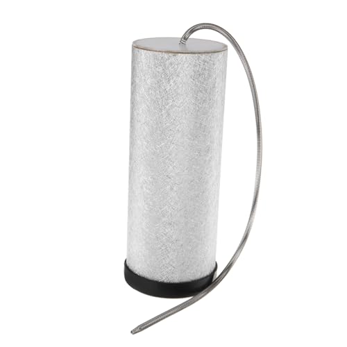 Hohopeti Blitz -Sound-Maker Schlaginstrument -Synchronspielzeug kann Rohr musikalisches Musikinstrument Donnertrommel Percussion- Metall Silver von Hohopeti