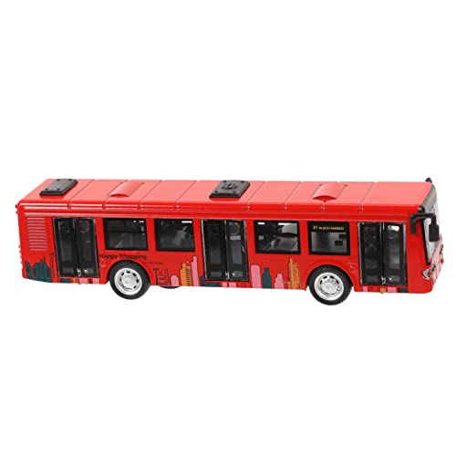 Hohopeti Bus Modell Spielzeug Für Jungen Spielzeug Zum Zurückziehen Spielzeug Für Kleinkinder Bus Spielzeug Bus Spielzeug Für Kleinkinder Spielzeug Zum Zurückziehen des Busses von Hohopeti