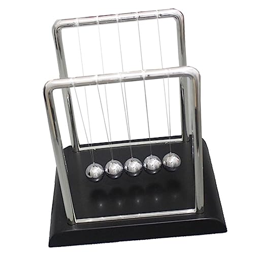 Hohopeti Chic Newton Pendel Ball Dekoration Für Schreibtisch Wissenschaftliches Und Kunsthandwerk Elegante Tischornament Für Zuhause Und Büro Hohopeti Chic Newton Pendel Ball Dekoration Für Schreibtisch Wissenschaftliches Und Kunsthandwerk Elegante Tischornament Für Zuhause Und Büro von Hohopeti