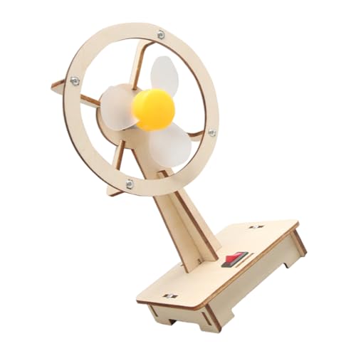 Hohopeti DIY Holzventilator Bausatz Elektrisches Lernspielzeug zum Zusammenbauen Pädagogisches Experimentierset für Jungen und Mädchen Fördert Feinmotorik und Windenergie Verständnis Hohopeti DIY Holzventilator Bausatz Elektrisches Lernspielzeug zum Zusammenbauen Pädagogisches Experimentierset für Jungen und Mädchen Fördert Feinmotorik und Windenergie Verständnis von Hohopeti