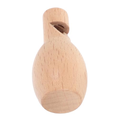 Hohopeti DIY Holzwindpfeife für Unfertiges Musikinstrument aus Holz Mini Kinderpfeife zum Bemalen und Basteln Kreatives Holzspielzeug Koordination und Musikalität von Hohopeti