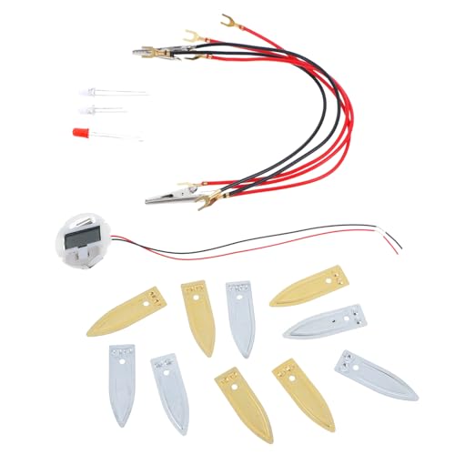 Hohopeti DIY Obstbatterie Experimentierkit für Schüler Kreatives Lernspielzeug zur Stromerzeugung mit Früchten Pädagogisches Elektronik Naturwissenschaften und Physikunterricht von Hohopeti