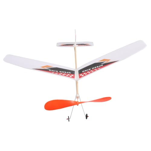 Hohopeti DIY Segelflugzeug Modell aus Schaumstoff Gummiband Motor Einfach Zusammenzubauen Handgeworfen Fördert Kreativität und Geduld bei Kindern als Outdoor Hohopeti DIY Segelflugzeug Modell aus Schaumstoff Gummiband Motor Einfach Zusammenzubauen Handgeworfen Fördert Kreativität und Geduld bei Kindern als Outdoor von Hohopeti