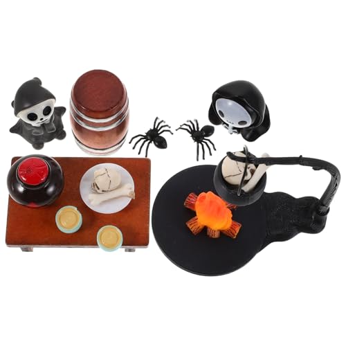 Hohopeti Dekor Gothic Miniatur Tasche Mini Winzige Puppenhaus Plastik Figur Ornamente Miniaturen Figuren Halloween Haus Skelett Dekorationen Geist Party Füller Zubehör Garten Für Hohopeti Dekor Gothic Miniatur Tasche Mini Winzige Puppenhaus Plastik Figur Ornamente Miniaturen Figuren Halloween Haus Skelett Dekorationen Geist Party Füller Zubehör Garten Für von Hohopeti