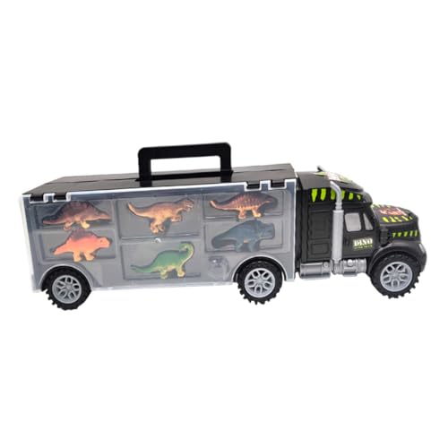 Hohopeti Dinosaurier Transport LKW Spielzeugset mit Realistischen Miniatur dinosauriern Robustem Autotransporter Pädagogisch Wertvoll Kindersicher für Jungen und Mädchen Ab Jahren Hohopeti Dinosaurier Transport LKW Spielzeugset mit Realistischen Miniatur dinosauriern Robustem Autotransporter Pädagogisch Wertvoll Kindersicher für Jungen und Mädchen Ab Jahren von Hohopeti