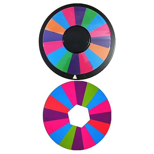 Hohopeti Drehendes Trinkspiel Felder Doppelseitig Party ktv Spiel Zubehör Leichtes Langlebiges Raffle Drehbrett für Bar und Veranstaltung Vielseitig Einsetzbar Einfach zu Bedienen mit Hohopeti Drehendes Trinkspiel Felder Doppelseitig Party ktv Spiel Zubehör Leichtes Langlebiges Raffle Drehbrett für Bar und Veranstaltung Vielseitig Einsetzbar Einfach zu Bedienen mit von Hohopeti