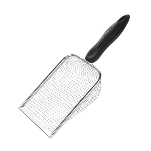 Hohopeti Edelstahl Sand Schaufel mit Feinem Sieb Leichte Strand Schaufel in Muschelform für Sand Muschelsuche Vielseitig für Garten Haustierbereich und Outdoor aktivitäten Silberfarben Hohopeti Edelstahl Sand Schaufel mit Feinem Sieb Leichte Strand Schaufel in Muschelform für Sand Muschelsuche Vielseitig für Garten Haustierbereich und Outdoor aktivitäten Silberfarben von Hohopeti
