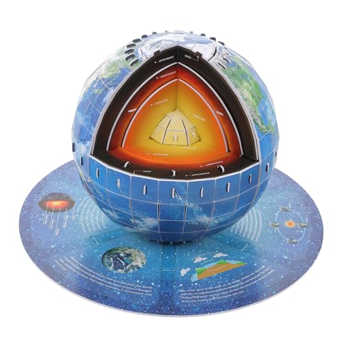 Hohopeti Erdstruktur Puzzle DIY Lernspielzeug Geographie Puzzle ohne Kleber für Teenager Jungen Mädchen Pädagogisches Sonnensystem Modell Hohopeti Erdstruktur Puzzle DIY Lernspielzeug Geographie Puzzle ohne Kleber für Teenager Jungen Mädchen Pädagogisches Sonnensystem Modell von Hohopeti