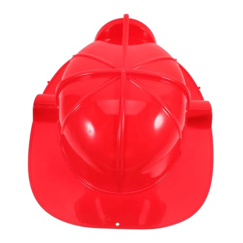 Hohopeti Feuerwehrhelm für Rollenspiele Roter Plastik Feuerwehrmann Hut Verstellbar für Kostümpartys und Kreative Spiele für Jungen und Mädchen Cosplay Zubehör Hohopeti Feuerwehrhelm für Rollenspiele Roter Plastik Feuerwehrmann Hut Verstellbar für Kostümpartys und Kreative Spiele für Jungen und Mädchen Cosplay Zubehör von Hohopeti