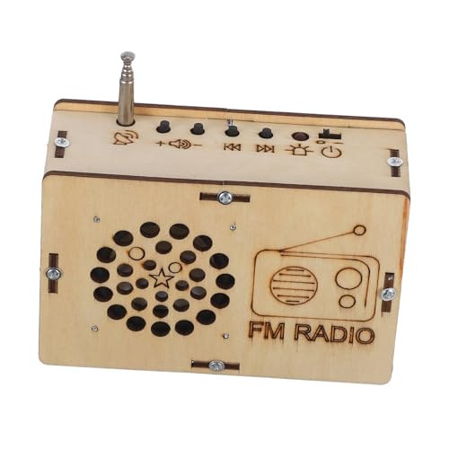 Hohopeti Fm Radio Bausatz für Ab Jahren Stem Wissenschaftsmodell zum Zusammenbauen Lehrreiches Experimentierspielzeug für Schule und Zuhause Fördert Handwerkliche Fähigkeiten und von Hohopeti