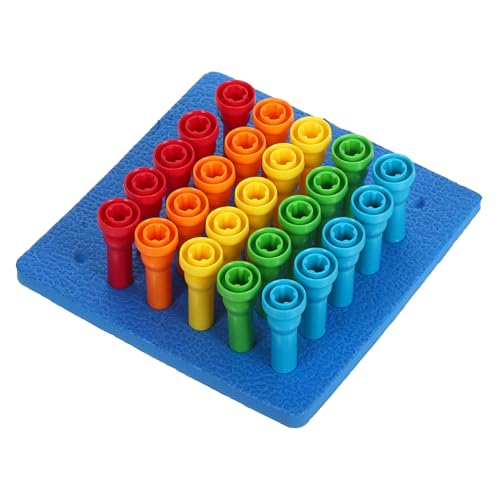 Hohopeti Frühförderungs Spielset mit Pilz Steckern Motorikspielzeug zur Feinmotorik Entwicklung Farb und Zahlensortierbrett für Kleinkinder Pädagogisches Steckpuzzle zur Frühkindlichen Hohopeti Frühförderungs Spielset mit Pilz Steckern Motorikspielzeug zur Feinmotorik Entwicklung Farb und Zahlensortierbrett für Kleinkinder Pädagogisches Steckpuzzle zur Frühkindlichen von Hohopeti