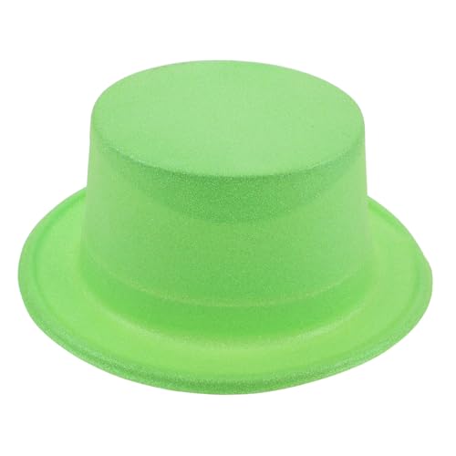 Hohopeti Irischer Hut - Patricks Day Kostüm Zylinder - Glitzer - Festival Accessoire Für Frauen Männer - Hohopeti Irischer Hut - Patricks Day Kostüm Zylinder - Glitzer - Festival Accessoire Für Frauen Männer - von Hohopeti