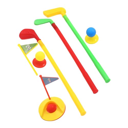 Hohopeti Golfspielzeug Set Leichtes Tragbares Golfspielzeug für Draußen Fördert Motorische Entwicklung und Geduld bei Kleinkindern Geeignet für Jungen und Mädchen Hohopeti Golfspielzeug Set Leichtes Tragbares Golfspielzeug für Draußen Fördert Motorische Entwicklung und Geduld bei Kleinkindern Geeignet für Jungen und Mädchen von Hohopeti