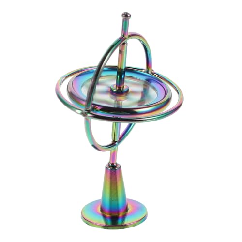 Hohopeti Gravity Metall Gyroskop Stressabbauendes Balancespiel für Erwachsene Präzises Legierungs Gyroskop Einfach zu Bedienen zum Geburtstag und Outdoor Spaß Hohopeti Gravity Metall Gyroskop Stressabbauendes Balancespiel für Erwachsene Präzises Legierungs Gyroskop Einfach zu Bedienen zum Geburtstag und Outdoor Spaß von Hohopeti