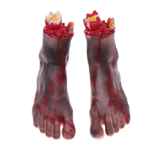 Hohopeti Halloween Deko Abgetrennte Beine Realistisch Blutige Gebrochene Füße Gruselige Horror Requisiten für Spukhaus Club Party Dekoration und Halloween Kostümspaß Hohopeti Halloween Deko Abgetrennte Beine Realistisch Blutige Gebrochene Füße Gruselige Horror Requisiten für Spukhaus Club Party Dekoration und Halloween Kostümspaß von Hohopeti