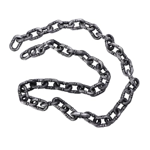 Hohopeti Halloween Deko Kunststoffkette Fake Chain Halloween Party Requisite Cosplay Horror Deko Requisite Kostüm und Bühnenauftritte Hohopeti Halloween Deko Kunststoffkette Fake Chain Halloween Party Requisite Cosplay Horror Deko Requisite Kostüm und Bühnenauftritte von Hohopeti