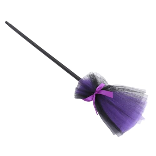 Hohopeti Halloween Hexenbesen Deko Besenstab Realistischer Hexenbesen Zauberstab Kostüm Requisite für Party Bühnenauftritt und Halloween Event Hohopeti Halloween Hexenbesen Deko Besenstab Realistischer Hexenbesen Zauberstab Kostüm Requisite für Party Bühnenauftritt und Halloween Event von Hohopeti