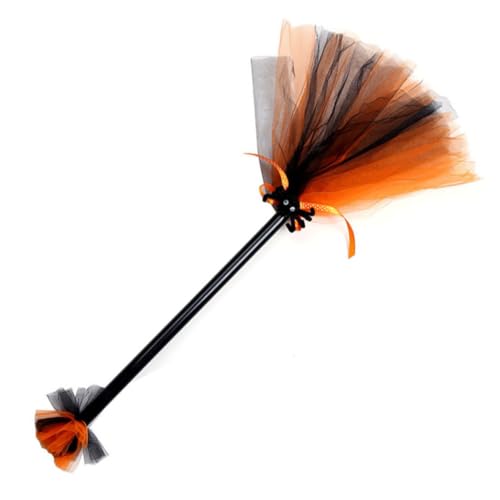 Hohopeti Halloween Hexenbesen Dekorativer Besen Kostüm Requisite für Hexen und Zauberer Bunter Halloween Party Deko Langlebiges Material Geeignet für Erwachsene und Cosplay Hohopeti Halloween Hexenbesen Dekorativer Besen Kostüm Requisite für Hexen und Zauberer Bunter Halloween Party Deko Langlebiges Material Geeignet für Erwachsene und Cosplay von Hohopeti