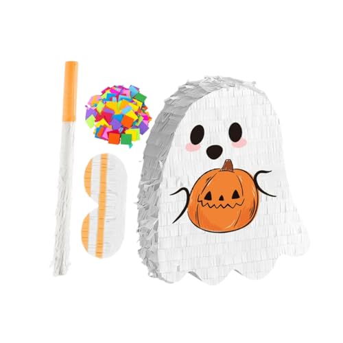 Hohopeti Halloween Pinata Halloween Piñata Candy Filled für Partydekorationen Hängende Deko für Indoor Outdoor Party Hohopeti Halloween Pinata Halloween Piñata Candy Filled für Partydekorationen Hängende Deko für Indoor Outdoor Party von Hohopeti