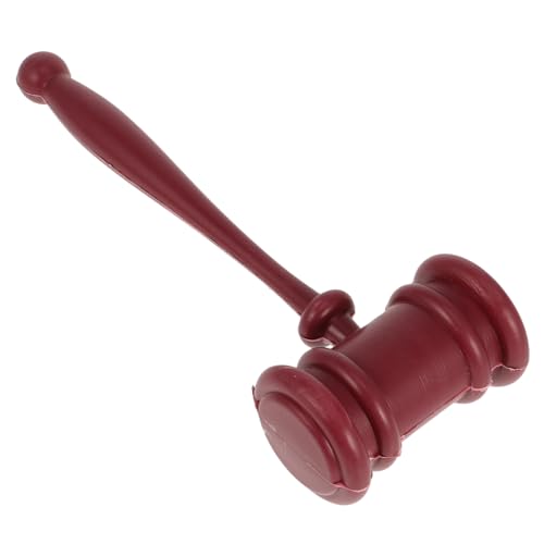 Hohopeti Halloween Richterhammer Kostüm Zubehör Leichter Theater Gerichtshammer als Party Performance Requisite für Halloween Juristen und Fancy Dress Veranstaltungen für Erwachsene von Hohopeti