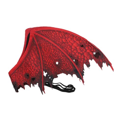 Hohopeti Halloween Teufelsflügel Requisite Rote Cosplay Flügel Prop für Erwachsene Party Kostüm Zubehör für Dämonen Outfit Hohopeti Halloween Teufelsflügel Requisite Rote Cosplay Flügel Prop für Erwachsene Party Kostüm Zubehör für Dämonen Outfit von Hohopeti
