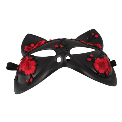 Hohopeti Halloween Tiergesichtsmaske Kunststoff Halbes Gesicht Fuchsmotiv Leicht und Wiederverwendbar Für Kostümpartys Maskenball Cosplay und Themenfeiern Hohopeti Halloween Tiergesichtsmaske Kunststoff Halbes Gesicht Fuchsmotiv Leicht und Wiederverwendbar Für Kostümpartys Maskenball Cosplay und Themenfeiern von Hohopeti