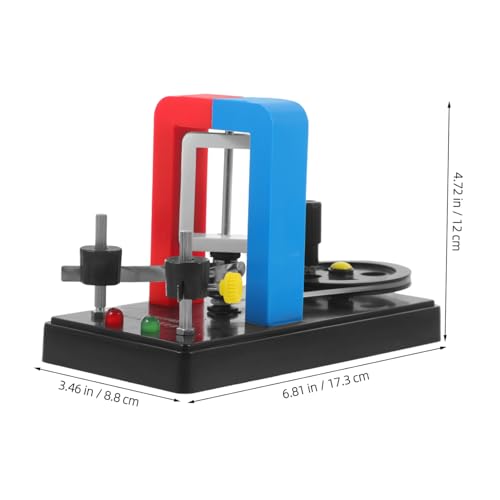 Hohopeti Handgenerator Kurbel Dynamo für Physikalische Elektrizitätsexperimente Schüler Labor DIY Technik Lernset Sicher Langlebig und Tragbar von Hohopeti