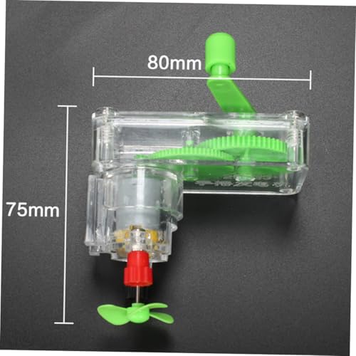 Hohopeti Handkurbel Stromgenerator DIY Elektrischer Generator Pädagogisch Sicher Stabil für Schüler Physik Experiment Lernspielzeug Hohopeti Handkurbel Stromgenerator DIY Elektrischer Generator Pädagogisch Sicher Stabil für Schüler Physik Experiment Lernspielzeug von Hohopeti