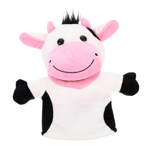 Hohopeti Handpuppe Tiermotiv mit Beweglichem Mund Plüsch Elefant Kuh Storytelling für Familien Kindergarten Pretend Play Lernspielzeug Hohopeti Handpuppe Tiermotiv mit Beweglichem Mund Plüsch Elefant Kuh Storytelling für Familien Kindergarten Pretend Play Lernspielzeug von Hohopeti