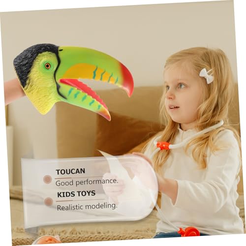 Hohopeti Handpuppe Toucan Tierform Weicher Waschbarer Handschuh für Interaktives Rollenspiel Leicht und Tragbar Geeignet für Jungen und Mädchen Ab Jahren Hohopeti Handpuppe Toucan Tierform Weicher Waschbarer Handschuh für Interaktives Rollenspiel Leicht und Tragbar Geeignet für Jungen und Mädchen Ab Jahren von Hohopeti