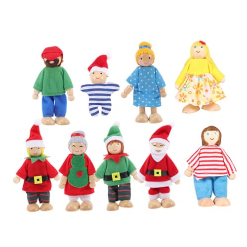 Hohopeti Handpuppen Set Familienpuppen Für Rollenspielzeug Weihnachtsedition Spielzeugfiguren Für Kreatives Und Familieninteraktionen Hohopeti Handpuppen Set Familienpuppen Für Rollenspielzeug Weihnachtsedition Spielzeugfiguren Für Kreatives Und Familieninteraktionen von Hohopeti