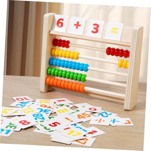 Hohopeti Holz Abakus Lernspielzeug für Ab Jahre Bunter Rechenrahmen mit Glatten Kanten Robustes Holzmaterial Fördert Rechenfähigkeiten Hand Auge koordination und Kognitive Entwicklung Hohopeti Holz Abakus Lernspielzeug für Ab Jahre Bunter Rechenrahmen mit Glatten Kanten Robustes Holzmaterial Fördert Rechenfähigkeiten Hand Auge koordination und Kognitive Entwicklung von Hohopeti