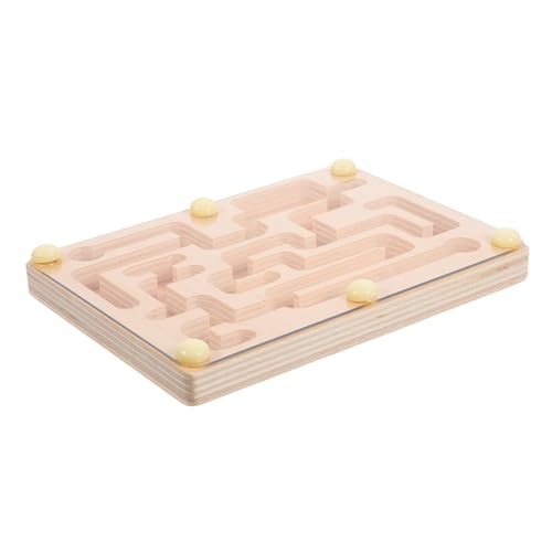 Hohopeti Holz Balance Maze für Konzentrations und Ausdauertraining Lernspielzeug mit Glatten Kanten Sicher und Langlebig Geeignet für Jungen und Mädchen Ab Kleinkindalter Hohopeti Holz Balance Maze für Konzentrations und Ausdauertraining Lernspielzeug mit Glatten Kanten Sicher und Langlebig Geeignet für Jungen und Mädchen Ab Kleinkindalter von Hohopeti