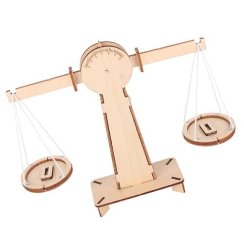 Hohopeti Holz Balance Spiel DIY Bausatz Lernspielzeug aus Hochwertigem Holz für Ab Jahren Pädagogisches Wissenschaftsspielzeug Eltern Junge Mädchen Interaktion und Experimentierspaß von Hohopeti