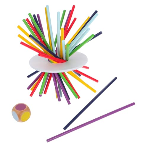 Hohopeti Holz Balancierstäbe Set für Bunte Montessori Lernspielzeug Feinmotorik Konzentration Gleichgewichtstraining für Jungen und Mädchen Hohopeti Holz Balancierstäbe Set für Bunte Montessori Lernspielzeug Feinmotorik Konzentration Gleichgewichtstraining für Jungen und Mädchen von Hohopeti