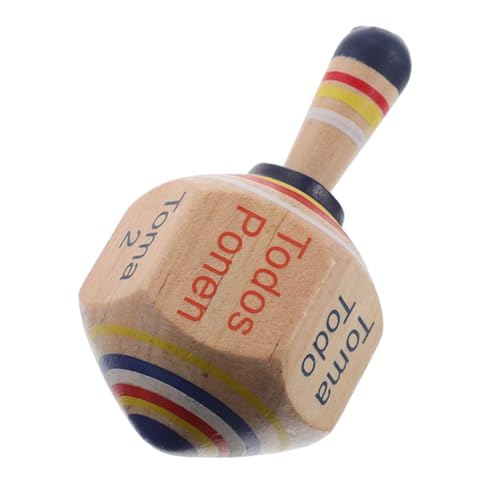 Hohopeti Holz DIY Handgefertigt Spinning Top für Party Geburtstag Familienfeier Konzentrationsfördernd Kreatives Holzspielzeug für Jungen Mädchen Hohopeti Holz DIY Handgefertigt Spinning Top für Party Geburtstag Familienfeier Konzentrationsfördernd Kreatives Holzspielzeug für Jungen Mädchen von Hohopeti
