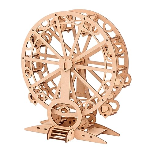 Hohopeti Holz Ferris Wheel Modell Bausatz DIY Mechanisches Riesenrad Bastelset Pädagogisch Kreative Handarbeit Holzspielzeug Hohopeti Holz Ferris Wheel Modell Bausatz DIY Mechanisches Riesenrad Bastelset Pädagogisch Kreative Handarbeit Holzspielzeug von Hohopeti
