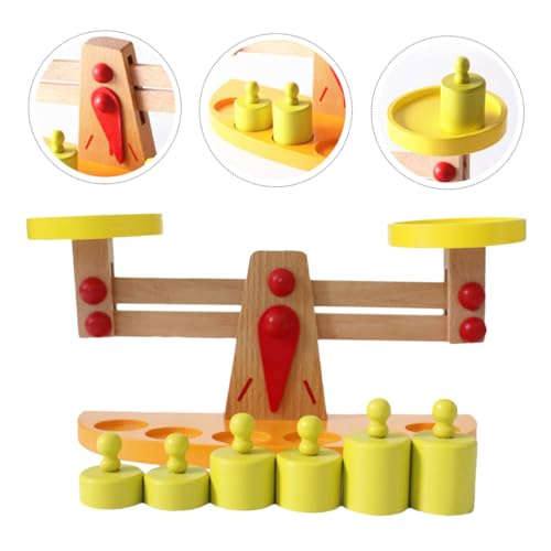 Hohopeti Holz Waage für Montessori Balance Lernspielzeug Kreativität und Hand Auge koordination Sicheres Pädagogisches Gleichgewichtsspielzeug für Vorschulkinder Hohopeti Holz Waage für Montessori Balance Lernspielzeug Kreativität und Hand Auge koordination Sicheres Pädagogisches Gleichgewichtsspielzeug für Vorschulkinder von Hohopeti