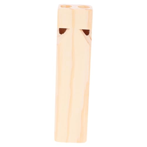 Hohopeti Holz Zugpfeife aus Glattem Holz DIY Orff Instrument für Musikförderung und Hörentwicklung Sicher und Einfach zu Bedienen für Junge Mädchen und Partys von Hohopeti
