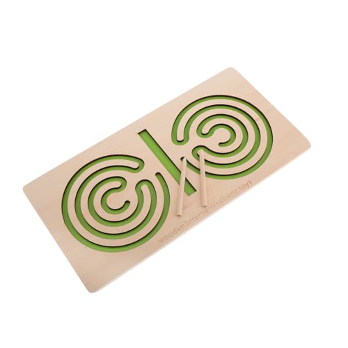 Hohopeti Holz labyrinthspielzeug für Motorisches Lernspiel zur Hand Auge koordination Fingerfertiges Denkspiel Grünes Montessori Puzzle zur Gehirnhälften entwicklung und Frühkindlichen Hohopeti Holz labyrinthspielzeug für Motorisches Lernspiel zur Hand Auge koordination Fingerfertiges Denkspiel Grünes Montessori Puzzle zur Gehirnhälften entwicklung und Frühkindlichen von Hohopeti