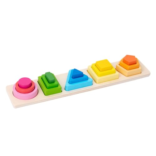 Hohopeti Holzform Puzzle für Kleinkinder Montessori Lernspielzeug mit Bunten Geometrischen Formen Fördert Logisches Denken Feinmotorik und Eltern Junge Mädchen interaktion für Vorschule Hohopeti Holzform Puzzle für Kleinkinder Montessori Lernspielzeug mit Bunten Geometrischen Formen Fördert Logisches Denken Feinmotorik und Eltern Junge Mädchen interaktion für Vorschule von Hohopeti