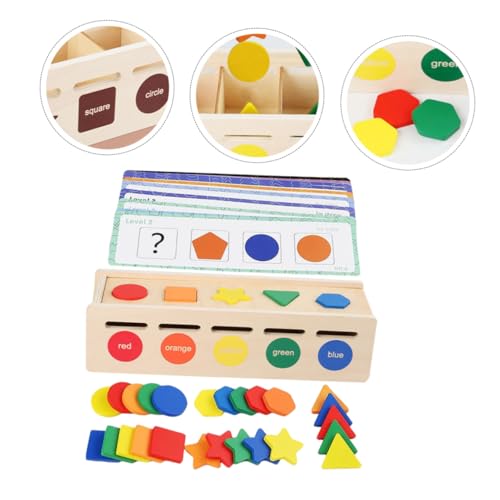 Hohopeti Holzscheiben Sortierspielzeug Montessori Lernspielzeug für Motorik Farbsortieren Formvergleich Pädagogisches für Kleinkinder und Vorschule Hohopeti Holzscheiben Sortierspielzeug Montessori Lernspielzeug für Motorik Farbsortieren Formvergleich Pädagogisches für Kleinkinder und Vorschule von Hohopeti