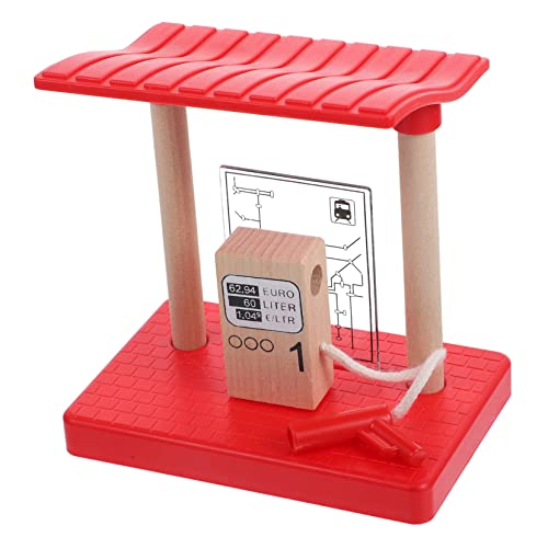 Hohopeti Holzspielzeug Zug Zubehör Modell Gasstation Für Eisenbahn Interaktive Holzschienen Gasstation Zugspielzeug Für Hohopeti Holzspielzeug Zug Zubehör Modell Gasstation Für Eisenbahn Interaktive Holzschienen Gasstation Zugspielzeug Für von Hohopeti