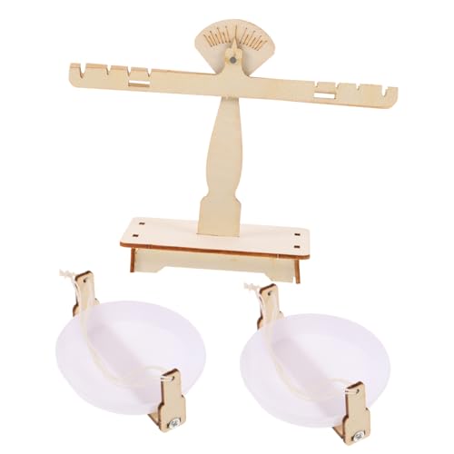 Hohopeti Holzwaage DIY Balance Waage Lernspielzeug für Montessori Pädagogisches Bastelset zum Experimentieren mit Waagen Technik und Gewichtsverständnis für Kreative Motorikentwicklung Hohopeti Holzwaage DIY Balance Waage Lernspielzeug für Montessori Pädagogisches Bastelset zum Experimentieren mit Waagen Technik und Gewichtsverständnis für Kreative Motorikentwicklung von Hohopeti