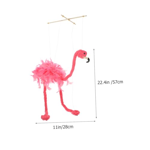 Hohopeti Interaktive Flamingo Marionette Handpuppe aus Zugfaden Tier Marionette für Puppentheater Bunte Dekoration für Bühnenaufführungen Langlebiges für Kreativität und Fingerfertigkeit Hohopeti Interaktive Flamingo Marionette Handpuppe aus Zugfaden Tier Marionette für Puppentheater Bunte Dekoration für Bühnenaufführungen Langlebiges für Kreativität und Fingerfertigkeit von Hohopeti