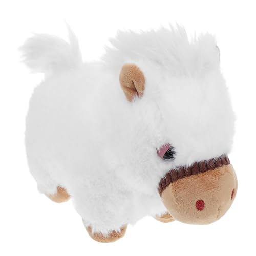 Hohopeti Jahr des Pferdes Weiße Pferde Maskottchen Puppe für Frühlingsfest und Wohnaccessoire für Erwachsene Hohopeti Jahr des Pferdes Weiße Pferde Maskottchen Puppe für Frühlingsfest und Wohnaccessoire für Erwachsene von Hohopeti