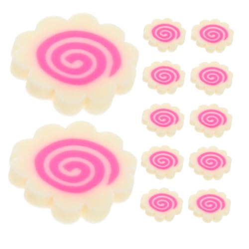 Hohopeti Japanische Miniatur Narutomaki Charms Weiche Tonstreusel Realistische DIY Nail Art Kuchen Handy Dekorationen Für Puppenhaus Basteln Hohopeti Japanische Miniatur Narutomaki Charms Weiche Tonstreusel Realistische DIY Nail Art Kuchen Handy Dekorationen Für Puppenhaus Basteln von Hohopeti