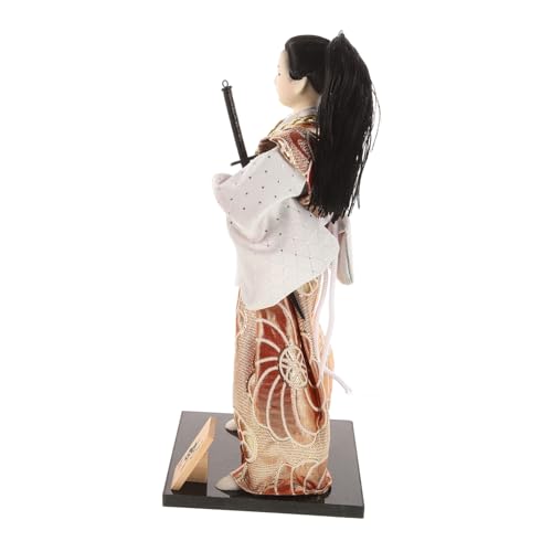 Hohopeti Japanische Samurai Figur Traditionelle Japanische Dekoration für Schreibtisch Wohnzimmer Büro Wohnkultur Geschenk für Fans von Hohopeti