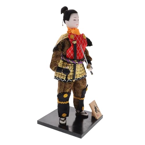 Hohopeti Japanische Samurai Ninja Puppe Dekofigur mit Traditionellem Design Handgefertigte Japanische Tischdekoration Authentisches Kunstwerk für Wohn und Bürobereich Detailreiche Samurai Hohopeti Japanische Samurai Ninja Puppe Dekofigur mit Traditionellem Design Handgefertigte Japanische Tischdekoration Authentisches Kunstwerk für Wohn und Bürobereich Detailreiche Samurai von Hohopeti
